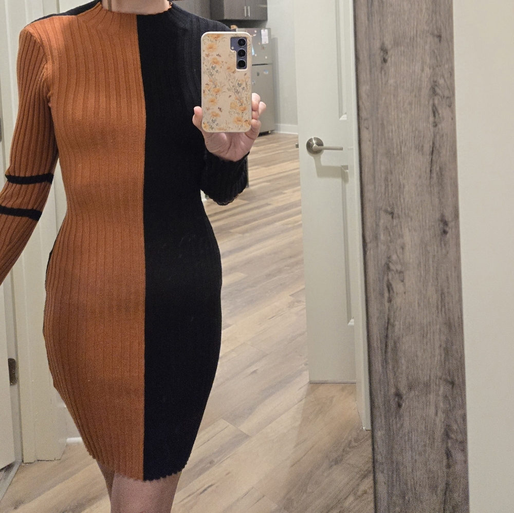 Stretchy size 4 fall dress